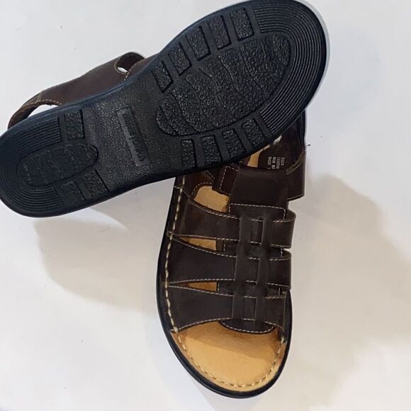 MINNETONKA LEATHER UPPER SHOES SIZE 8N